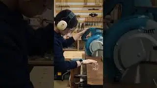 Clean Cuts, Zero Mistakes#Woodworking #PrecisionBuild