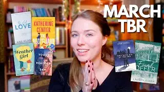 A very ambitious tbr // Books I want to read this March 📚