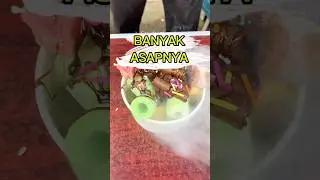 Unik banyak asapnya #gerobakviral #streetfood #kulinerindonesia #shortvideo #chikingebul