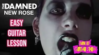 EASY GUITAR LESSON: NEW ROSE the damned