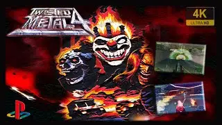 Twisted Metal 4 /Mr. Zombie Walkthrough/ |4k60fps| Longplay (PlayStation 1)