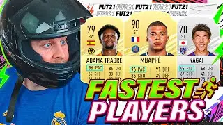THE FASTEST PLAYERS IN FIFA 21! FIFA 21 Ultimate Team