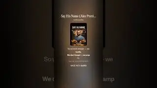 Say His Name (Alex Pretti) by Mo Logic