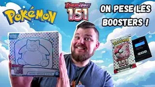 OUVERTURE ETB POKEMON 151 - JE PACK UN DRACAUFEU ! Les Booster Sont-ils pesable ?