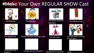 Look @Mirko-j47b, I Make My own regular show cast meme