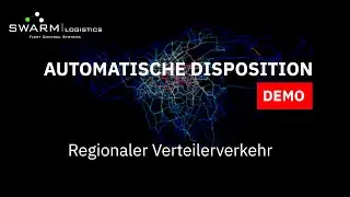 Automatische Disposition - Regionaler Verteilerverkehr #disponent #disponieren #Tourenplanung #ETA