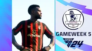 Bournemouth vs Tottenham : SPark Plays Premier League : Gameweek 5 (EA Sports FC 24)