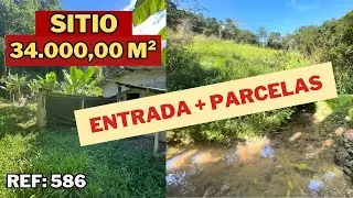[ENTRADA + PARCELAS] REF. 586, CHACARA/SITIO 34.000 M² EM ITARIRI - SP, POR R$ 185.000,00