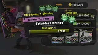 Splatoon 3 - Zombie VS. Skeleton VS. Ghost (2nd Rerun) (Oct. 27th) - Reaching Ghost Ruler +1