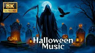 Halloween 2025 🎃 Haunted Pumpkin Village 👻 Relaxing Spooky Background Music for Calm Sleep Mind