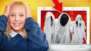 ПРИЗРАК В ОГЛЕДАЛОТО!