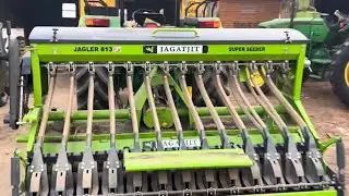 सुपरसीडर  performance Johndheere 5405 // johndeere owner tractor superseedar review