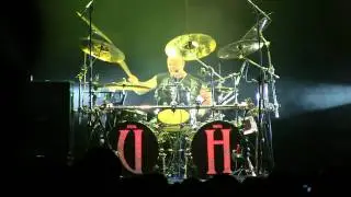 Uriah Heep - solo drums: RUSSELL GILBROOK, Brno Kajot arena 13.10.2011