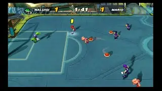 Super Mario Strikers Super Mushroom Cup Legend Difficulty With Mario Power Ups Super Strikes Bowser