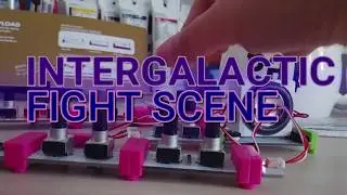 Intergalactic Fight Scene by KRT_