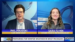 Snow on its way to West Michigan