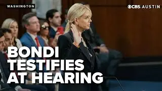 Top moments from AG Bondi's hearing defending DOJ Crime, immigration enforcement strategies