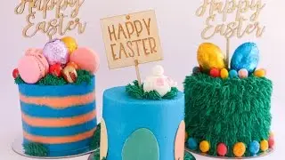 3 Easy Easter Cake Designs- Rosie's Dessert Spot Tutorial
