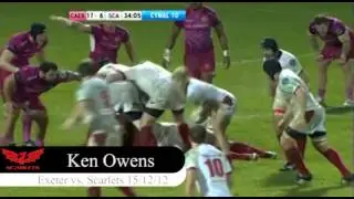 Scarlets Tries of the Season 2012/13