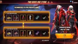 TWO BIRDS ONE STONE SPIN #garenafreefirelive