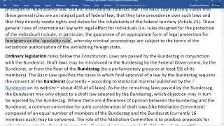 German Legal System Part 2
