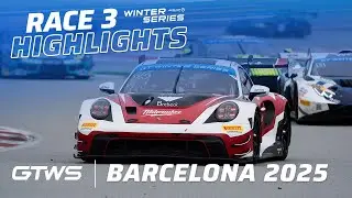 Race 3 Highlights | 2025 GT Winter Series Barcelona