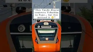 &ldquo;Wait till you see how few stops this train has😳&rdquo; #pune #maharashtra #train #travel #nagpuri #reels