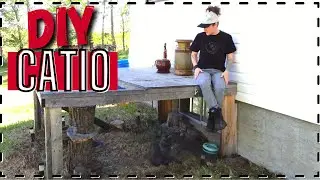 DIY Backyard Catio | Keep cats happy and safe outside!!