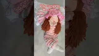 Boneca Naninha, f&aacute;cil de fazer! #diy #naninha #artesanato #arte #feitoamao #handmade #bonecadepano