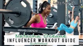 Fitness|| Trying Natacha Oceane's Build.Reload - Muscle Building