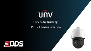 UNV Autotracking IP PTZ in action
