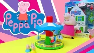 Peppa Pig Fairground Ride Amusement Park Review