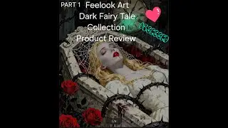 You Won't Believe This Diamond Painting Kit! Product Review for Feelook Art: Dark Fairy Tales