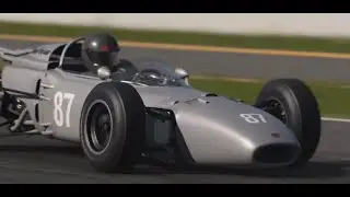 Bob in Honda Formula car for 3 lap race at Road Atlanta.   Grand Turismo 7.