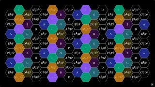 Gesualdo, Moro, lasso! Al mio duolo (pitch lattice display) &copy;