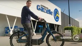Gazelle Easyflow E Bike mit extra tiefem Einstieg