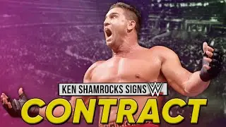 KEN SHAMROCK Signs WWE Contract | ANOTHER New AEW Faction?