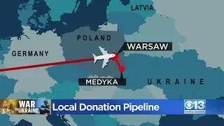 Social Media Connects Ukrainians With Sacramento Relief Efforts