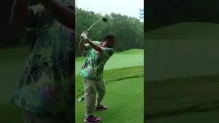 Adam Sandler&rsquo;s Hilarious Air Shot! 😂⛳ #Shorts #Viral #Trending #Golf