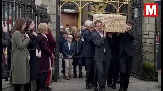Family and friends of Charlie Bird gather for memorial service in Dublin