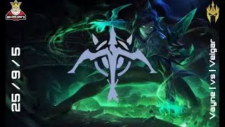 League Of Legends | #3 | Vayne vs Veigar 25/9/5