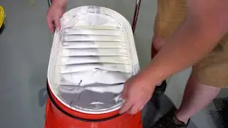 How To Replace a Ruwac Red Line Series Primary Filter #20091