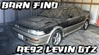Saving a JDM Legend - AE92 Toyota Levin GTZ Barnfind