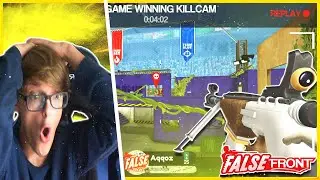 THE BEST NEW TRICKSHOTTING GAME? (False Front Trickshotting W/Shots)