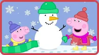 Peppa Pig ❄️ Let’s Play in the Snow! ⛄⛸️ Kids Shows & Cartoons
