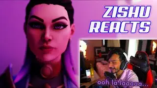 Zishu Reacts Again to My 3D Valorant Montage | Insane Reaction