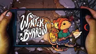 Winter Burrow (совершенно новая уютная инди-игра на выживание) &mdash; игровой процесс на портативной к...