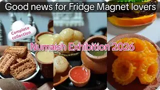 Unique Fridge Magnets collection in Numaish Nampally Exhibition 2026| fridge magnets lovers gud news