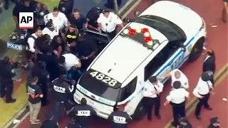 Streamer's giveaway leads to chaos in NYC's Union Square