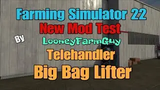 FS22 Telehandler Big Bag Lifter
